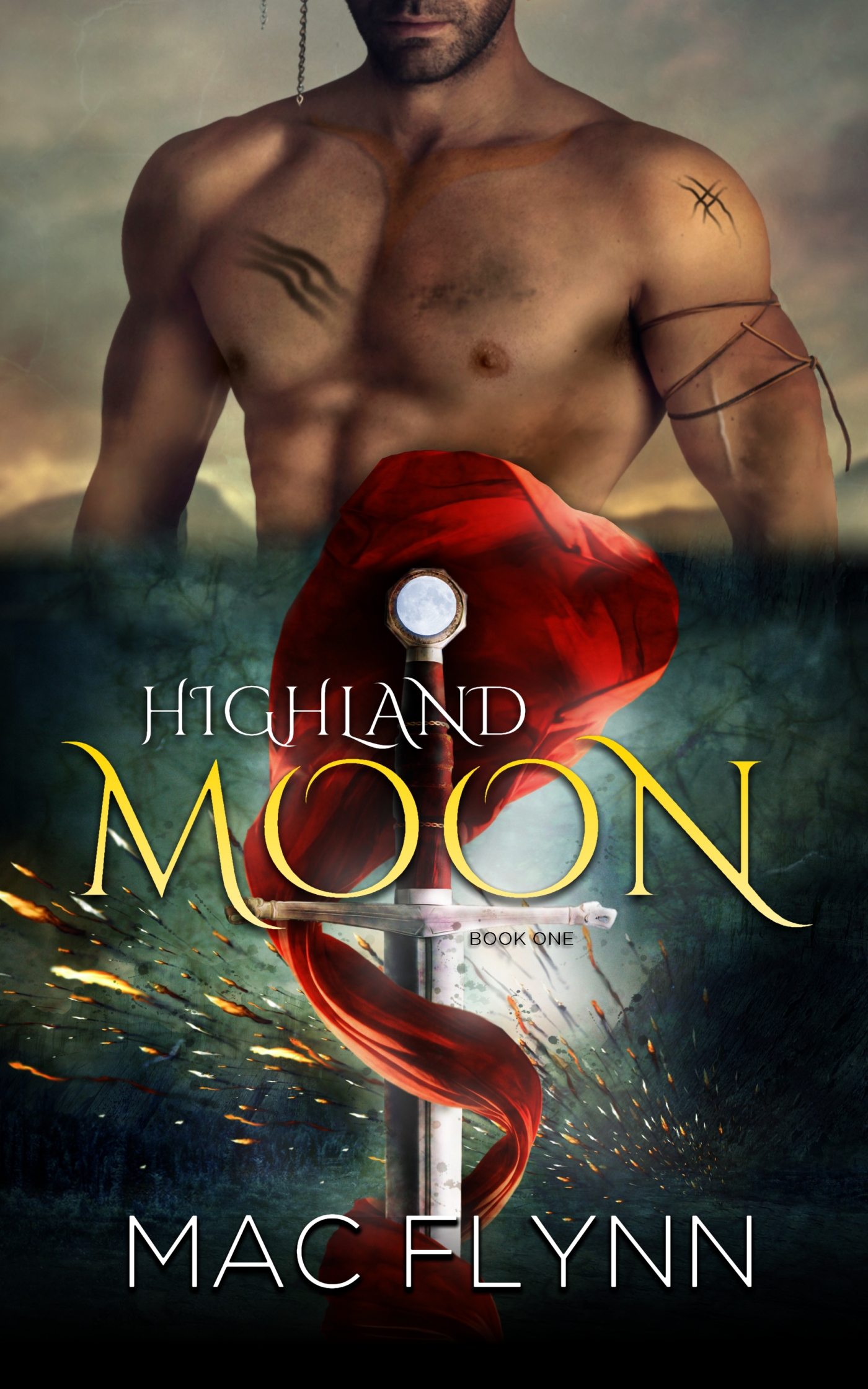 Highland Moon #1 (BBW Scottish Werewolf / Shifter Romance) by Mac Flynn