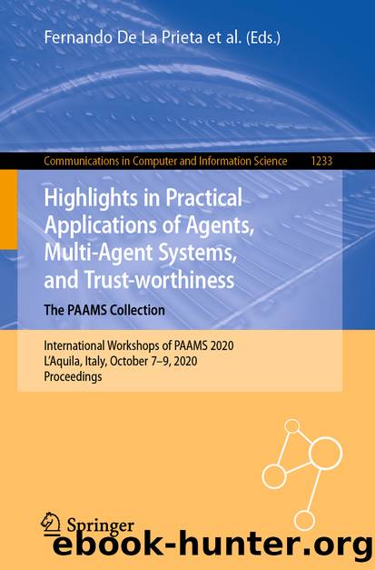 Highlights in Practical Applications of Agents, Multi-Agent Systems, and Trust-worthiness. The PAAMS Collection by Unknown