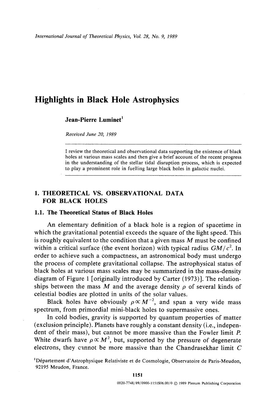 Highlights in black hole astrophysics by Unknown