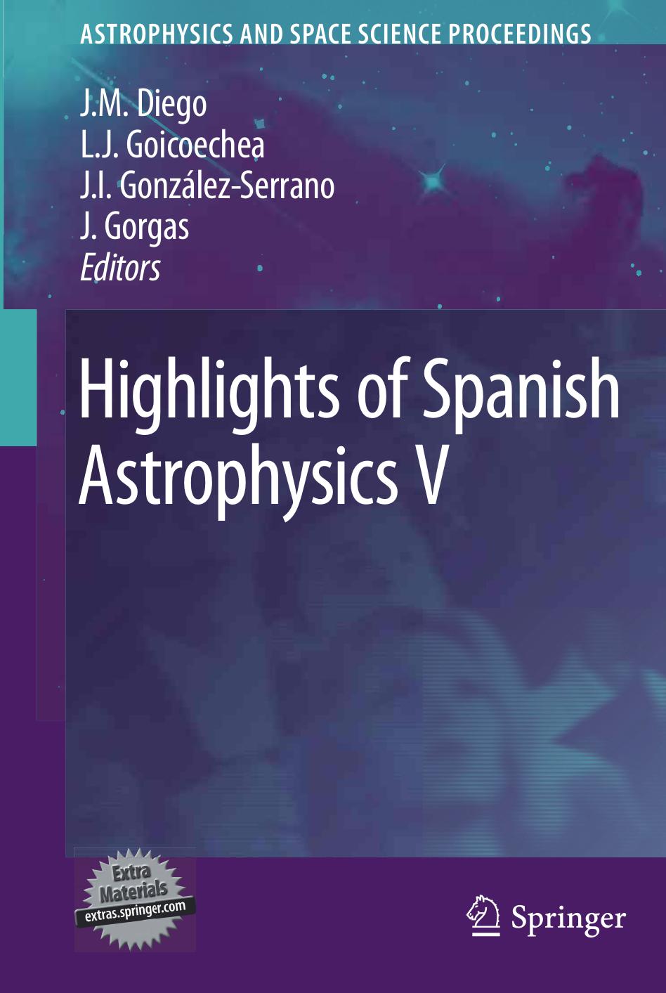 Highlights of Spanish Astrophysics V by Unknow