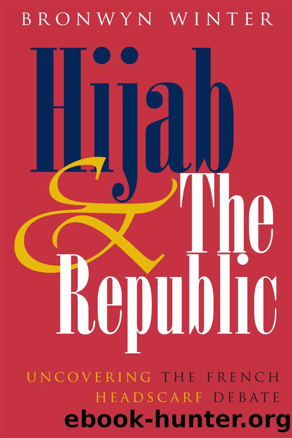 Hijab and the Republic by Winter Bronwyn;