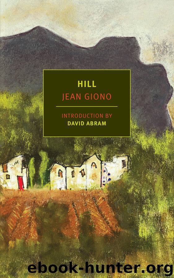 Hill by Jean Giono