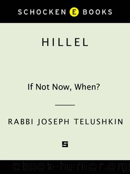 Hillel by Joseph Telushkin