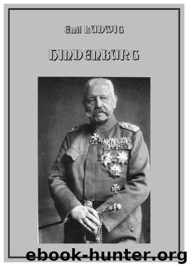 Hindenburg by Emil Ludwig