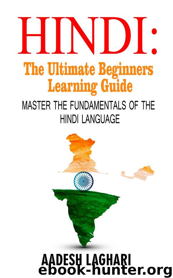 Hindi : The Ultimate Beginners Learning Guide: Master The Fundamentals Of The Hindi Language by Laghari Aadesh