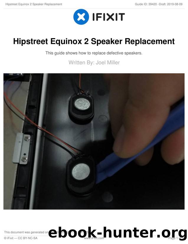 Hipstreet Equinox 2 Speaker Replacement by Unknown