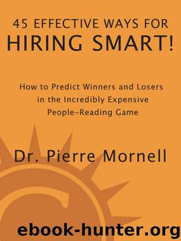 Hiring Smart! by Pierre Mornell