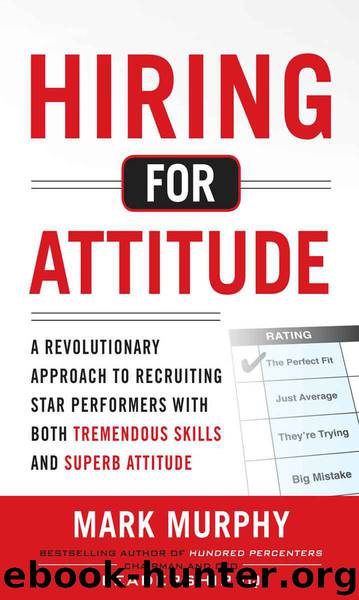 Hiring for Attitude: A Revolutionary Approach to Recruiting and Selecting People with Both Tremendous Skills and Superb Attitude by Mark Murphy