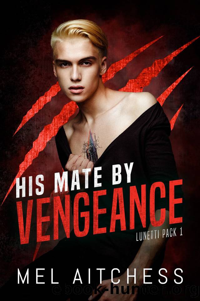 His Mate By Vengeance: MM Mafia Shifter PNR (Lunetti Pack Book 1) by Mel Aitchess