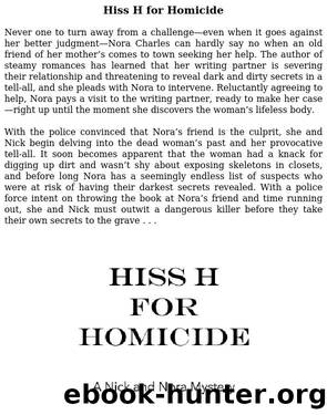 Hiss H for Homicide by T. C. LoTempio