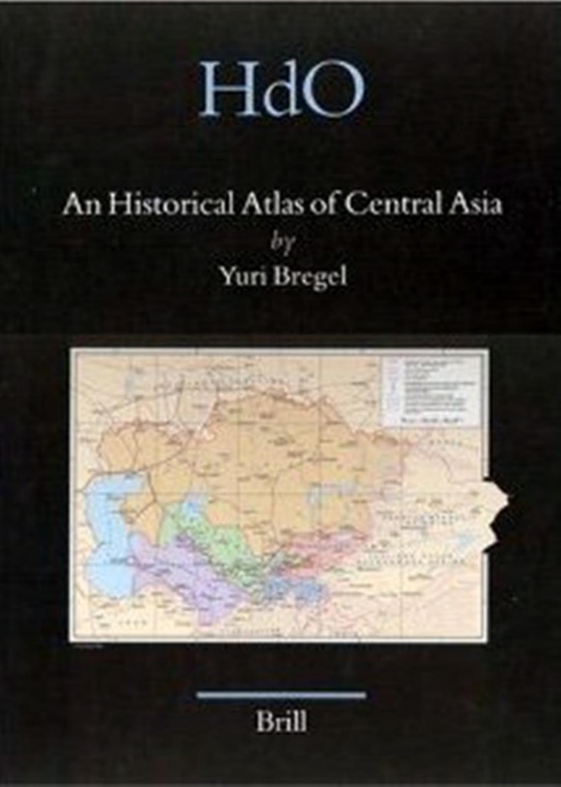Historical Atlas of Central Asia (123p) by Bregel Yuri