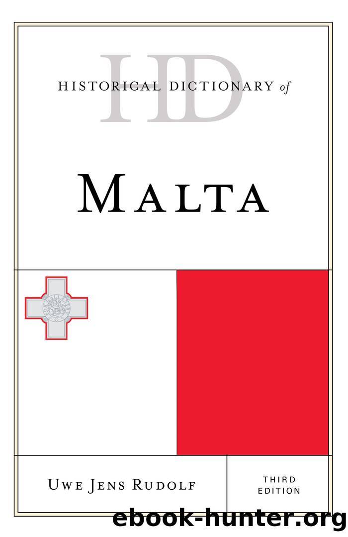 Historical Dictionary of Malta by Rudolf Uwe Jens;