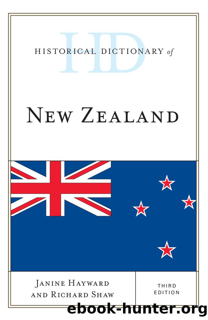 Historical Dictionary of New Zealand by Janine Hayward