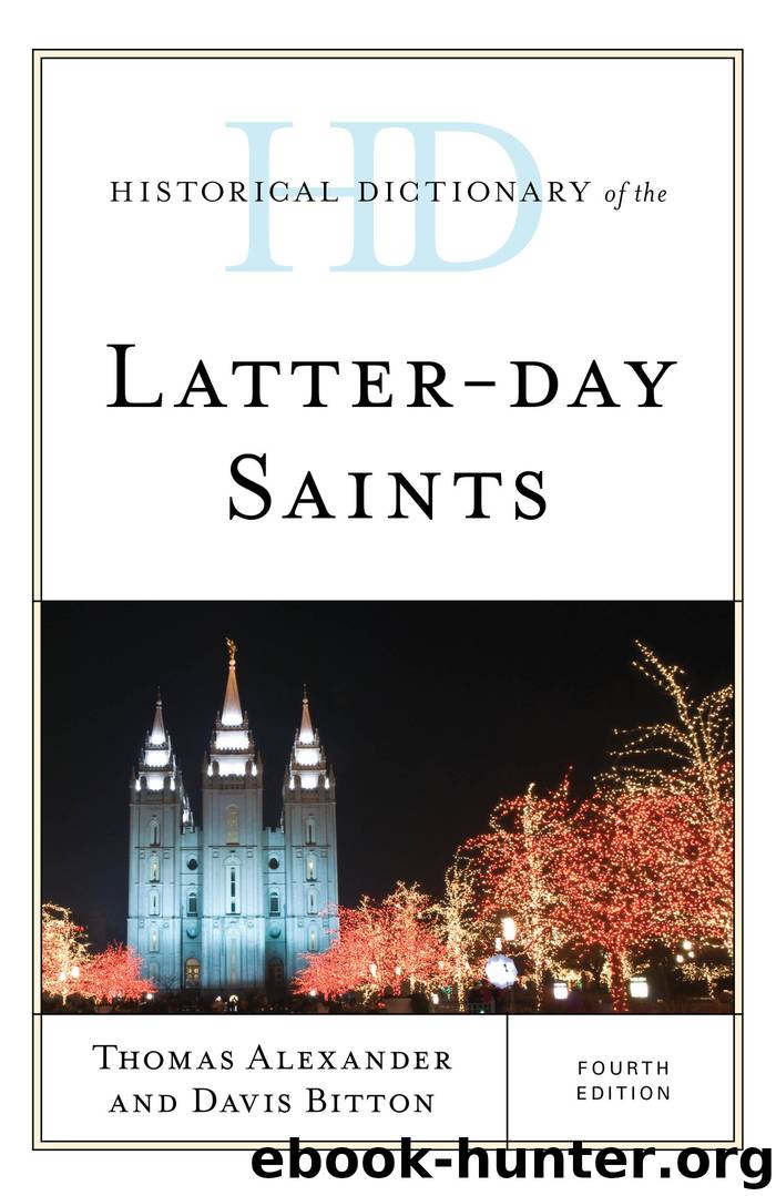 Historical Dictionary of the Latter-day Saints by Thomas G. Alexander