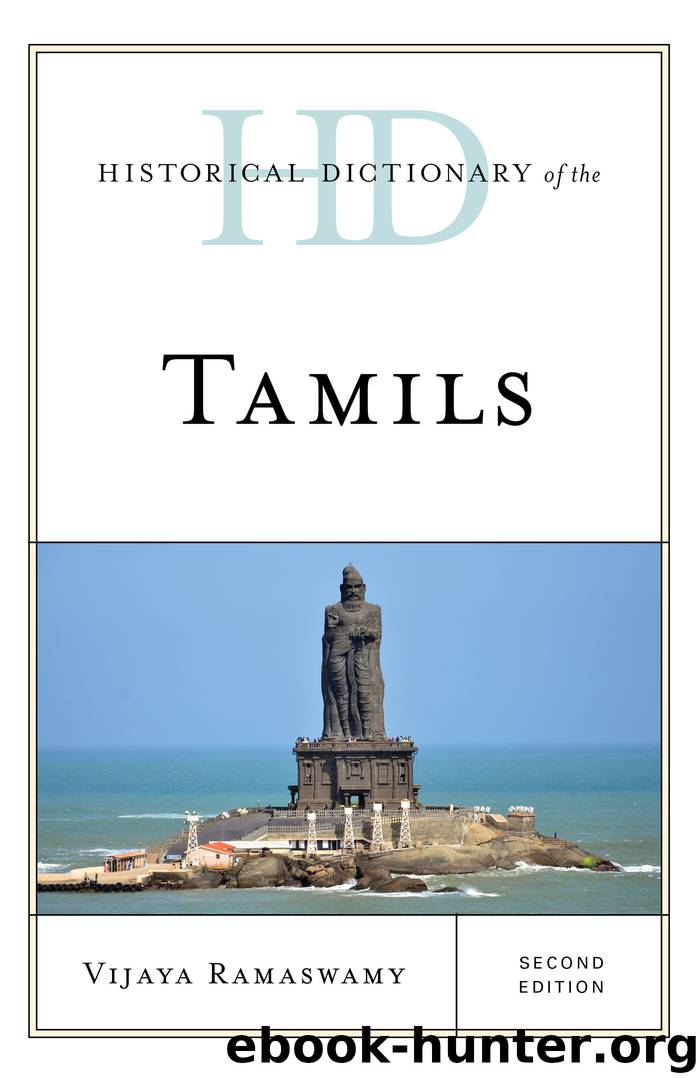 Historical Dictionary of the Tamils by Vijaya Ramaswamy
