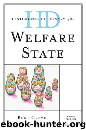 Historical Dictionary of the Welfare State by Greve Bent
