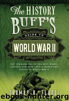 History Buff's Guide to World War II: Top Ten Rankings of the Best, Worst, Largest, and Most Lethal People and Events of World War II by Thomas R. Flagel