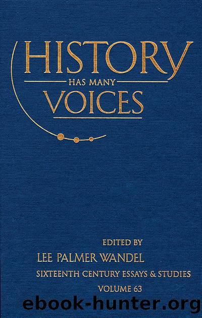 History Has Many Voices by Lee Palmer Wandel;