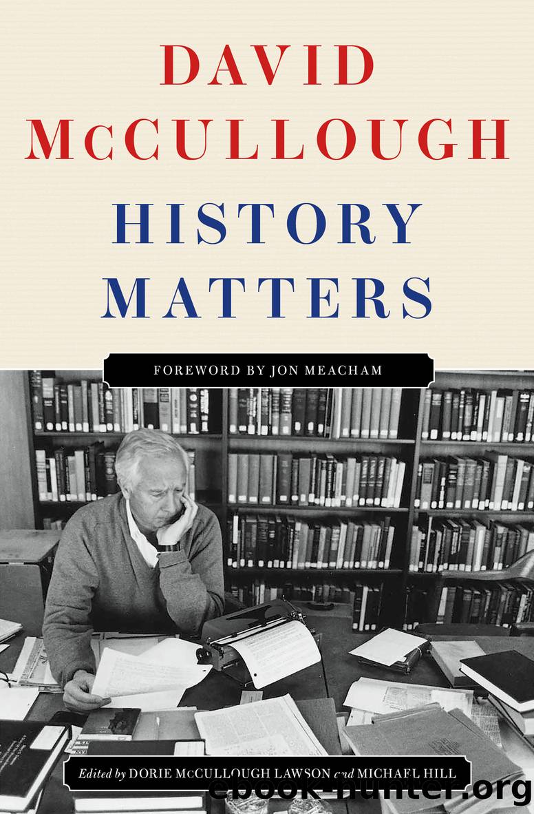 History Matters by David McCullough