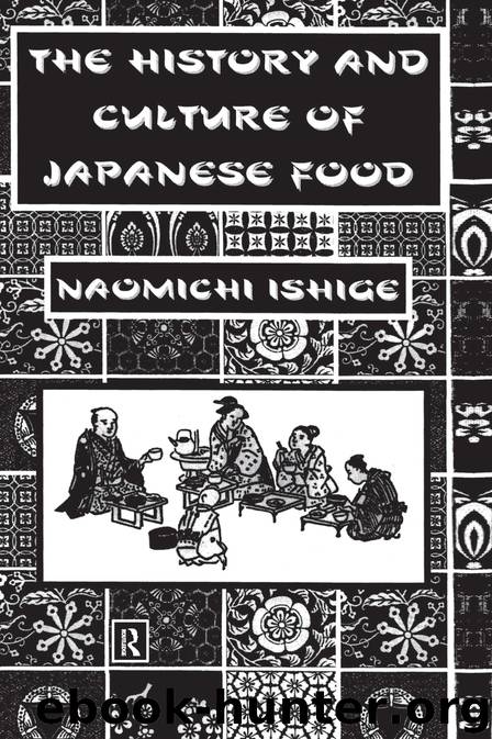 History Of Japanese Food by Ishige