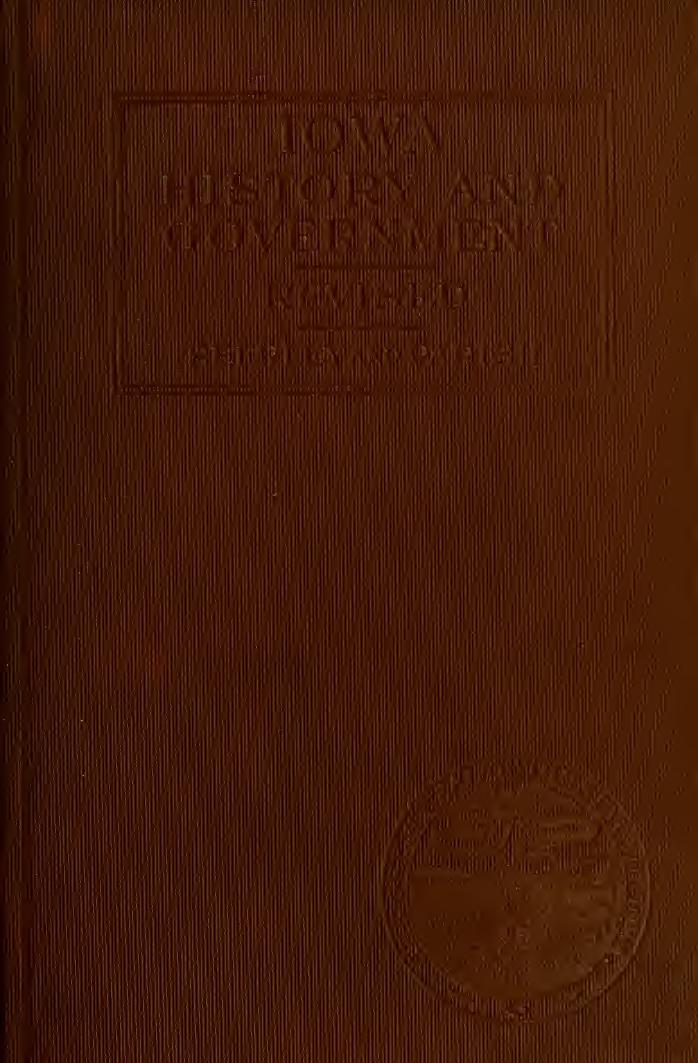 History and civil government of Iowa by Seerley Homer Horatio 1848-