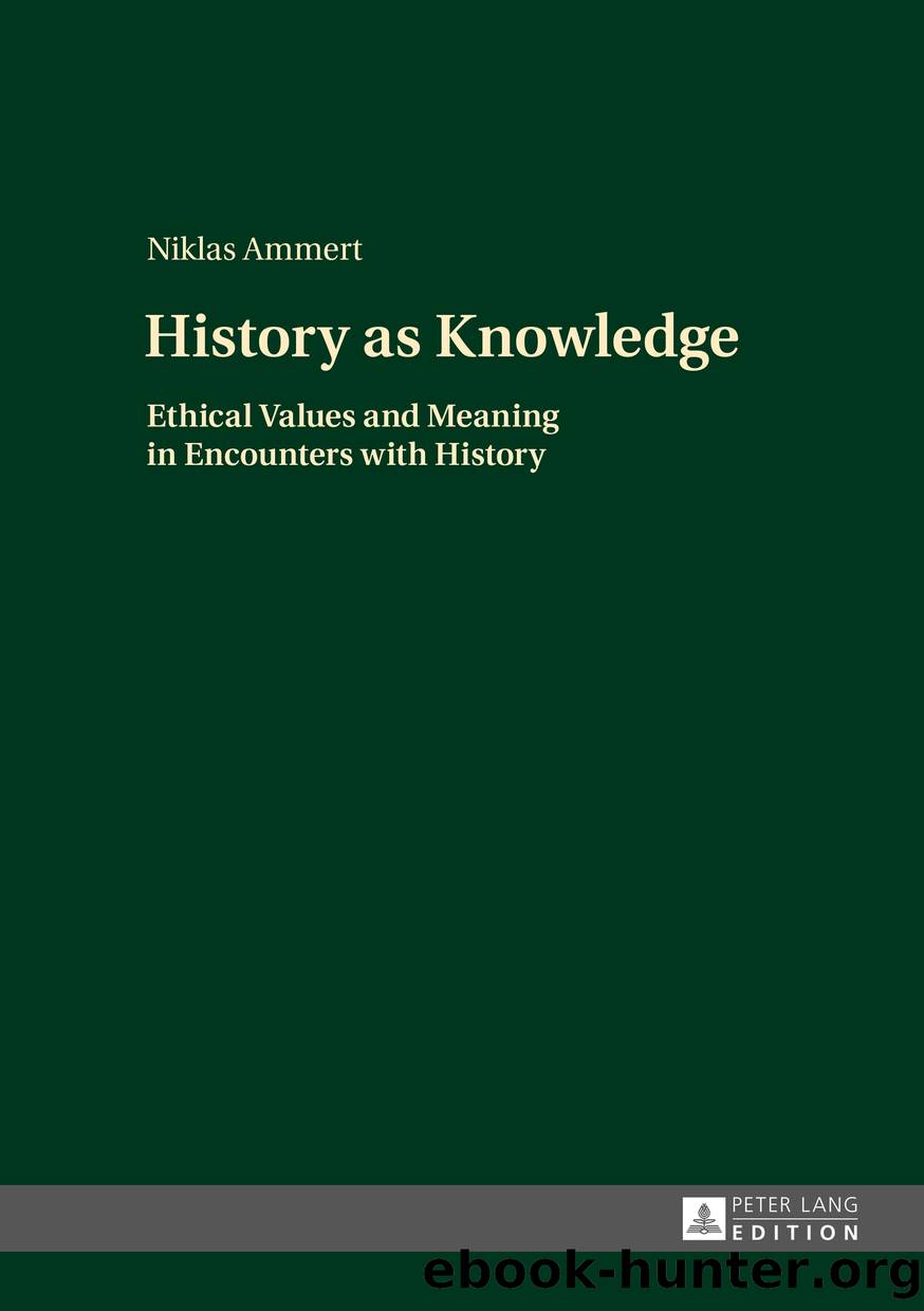 History as Knowledge by niklas ammert