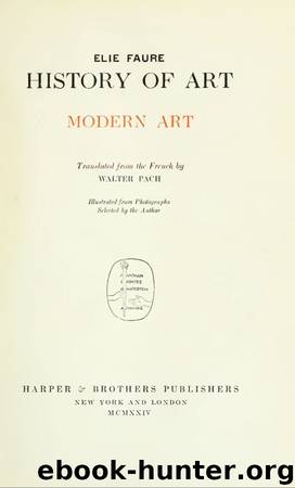 History of Art - vol. IV by Elie Faure