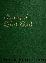 History of Black Rock, 1644-1955 by University of Connecticut Libraries