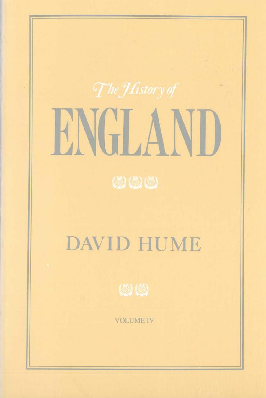 History of England Volume IV by unknow