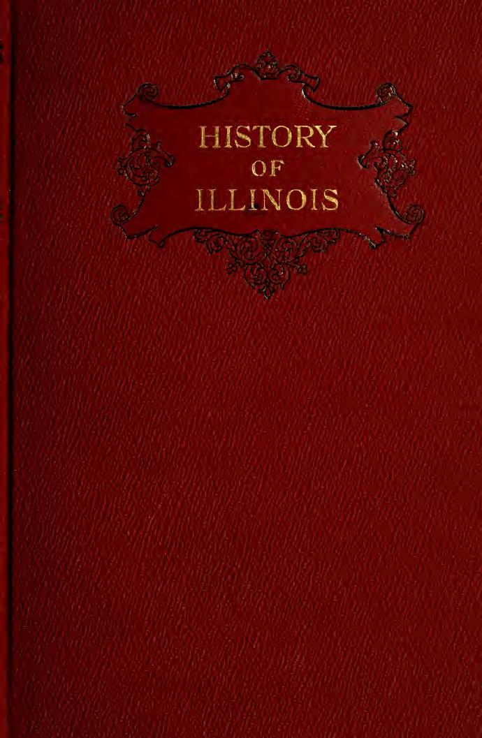 History of Illinois by Robinson Luther Emerson 1867-1945
