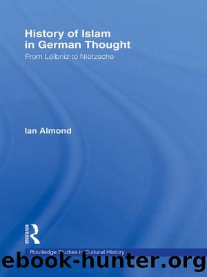 History of Islam in German Thought by Almond Ian;