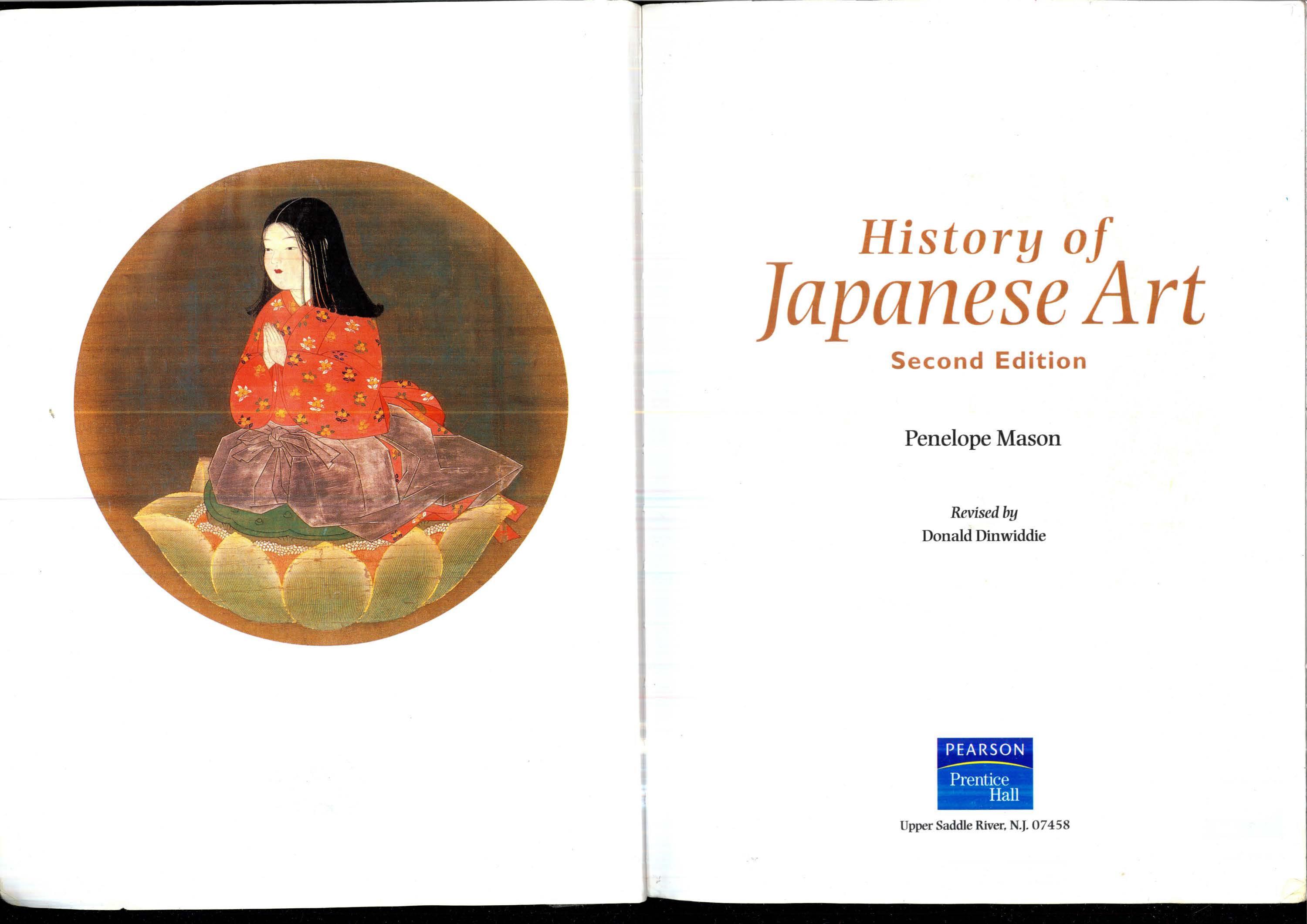 History of Japanese Art by Penelope Mason