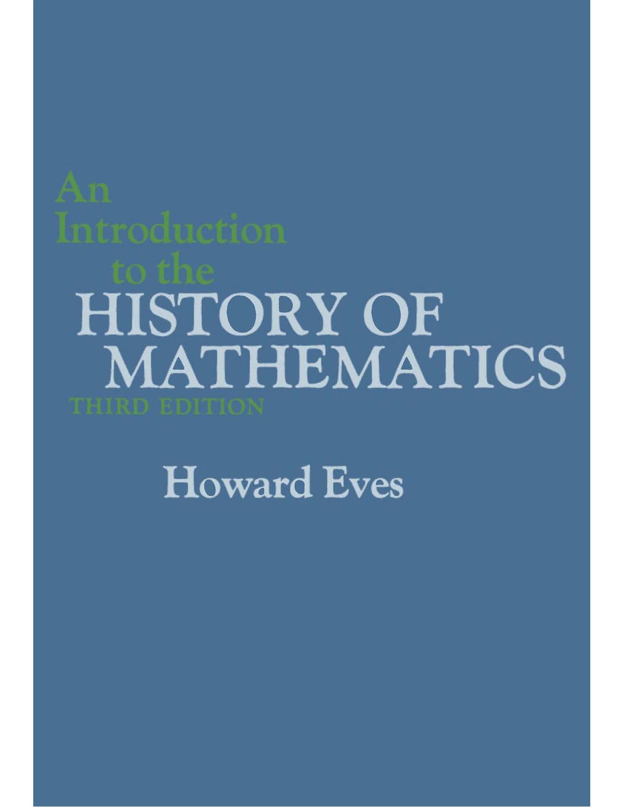 History of Mathematics 3ed, Eves.djvu by bruce
