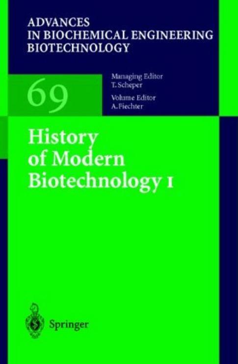 History of Modern Biotechnology I by unknow