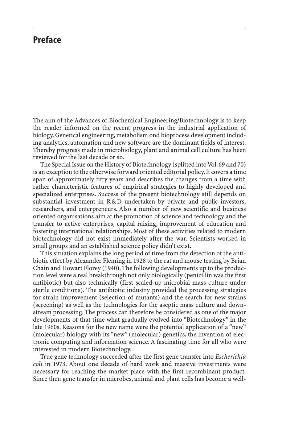 History of Modern Biotechnology by unknow
