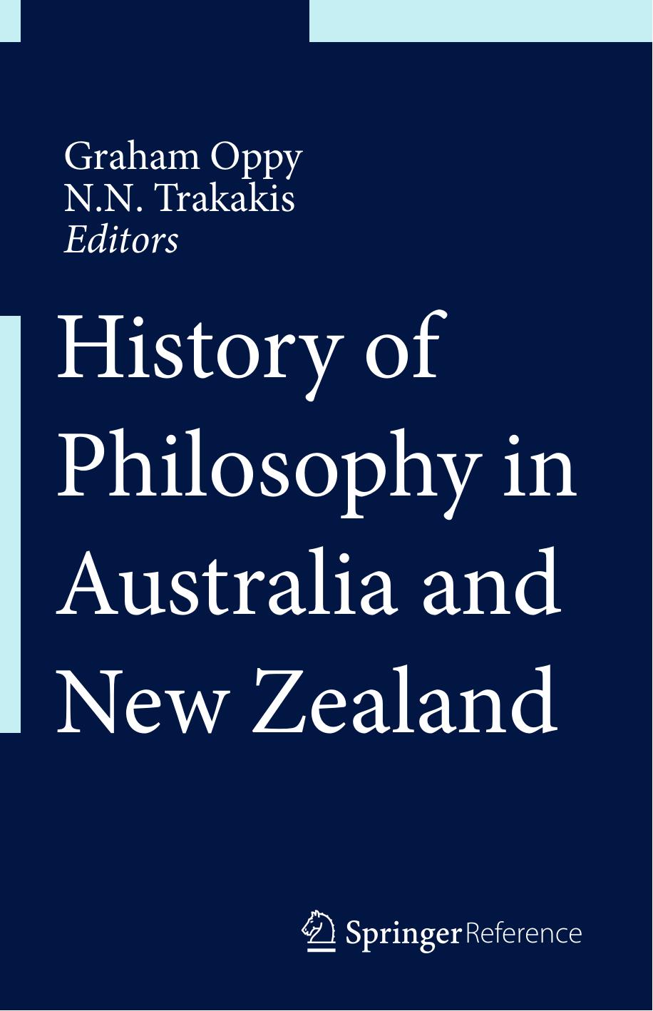 History of Philosophy in Australia and New Zealand by Unknow