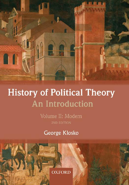 History of Political Theory: An Introduction: Volume II: Modern, 2 edition by Unknow