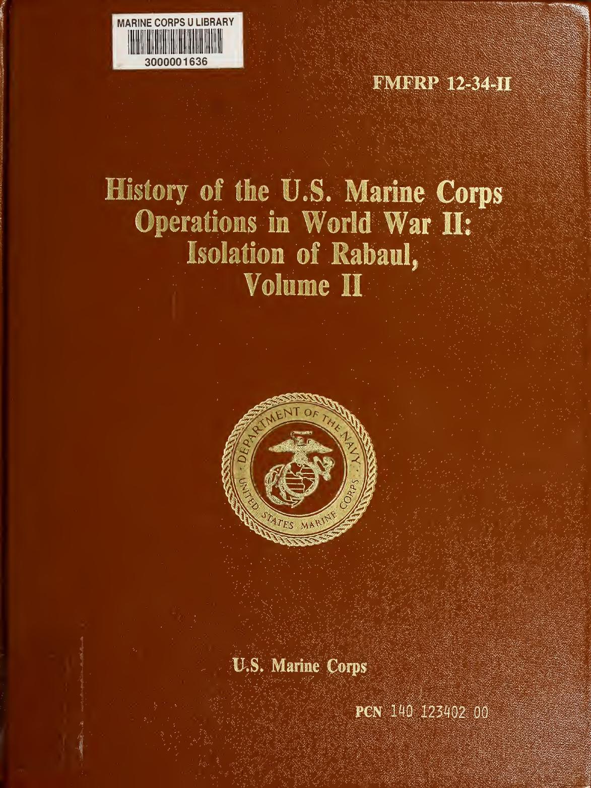 History of U.S. Marine Corps operations in World War II vol.02 by Unknown