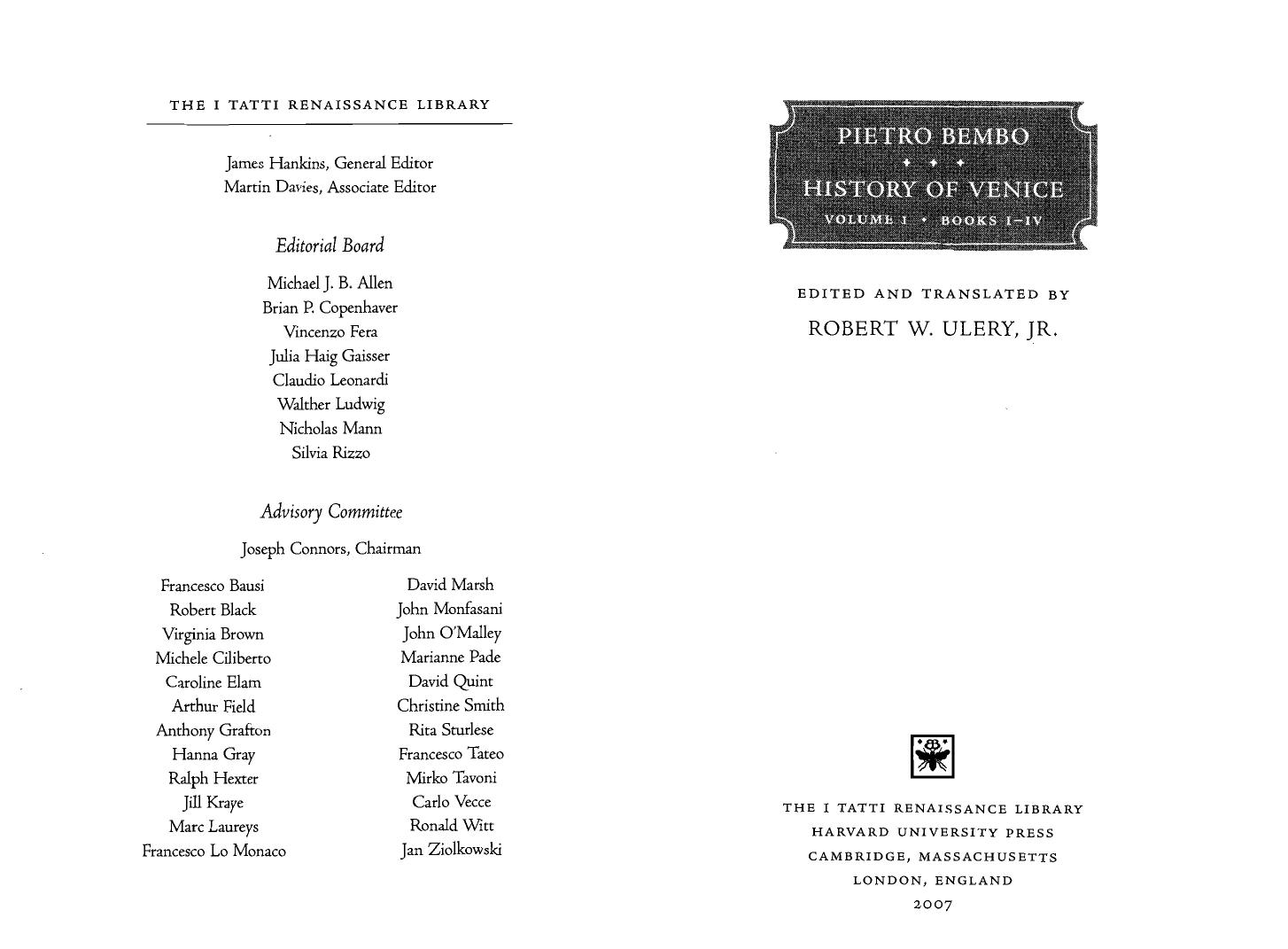 History of Venice pr by Unknown