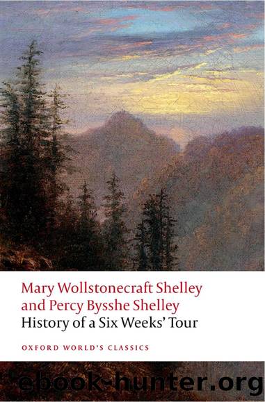 History of a Six Weeksâ Tour by Mary Wollstonecraft Shelley and Percy Bysshe Shelley