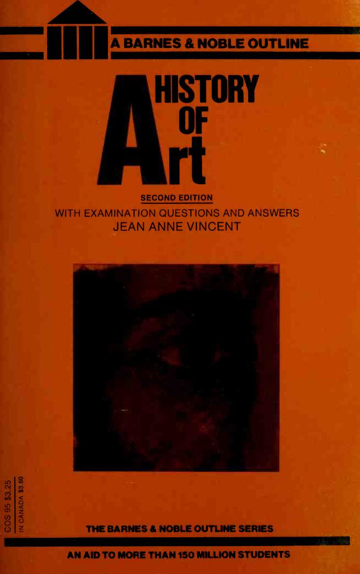 History of art by Vincent Jean Anne