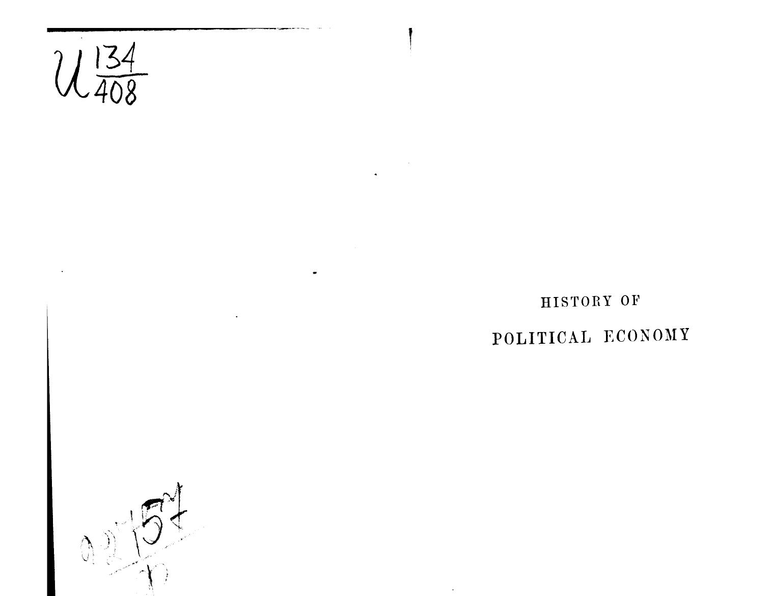 History of political economy [rucont-119840] by Unknown