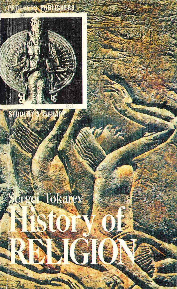 History of religion by Sergei Aleksandrovich Tokarev