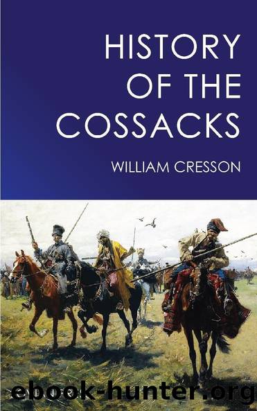 History of the Cossacks by William Cresson