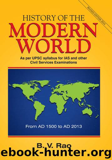 History of the Modern World by B.V. Rao