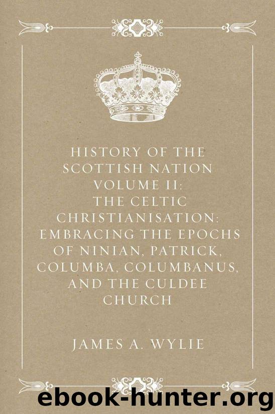 History of the Scottish Nation Volume II: The Celtic Christianisation: Embracing the Epochs of Ninian, Patrick, Columba, Columbanus, and the Culdee Church by James A. Wylie