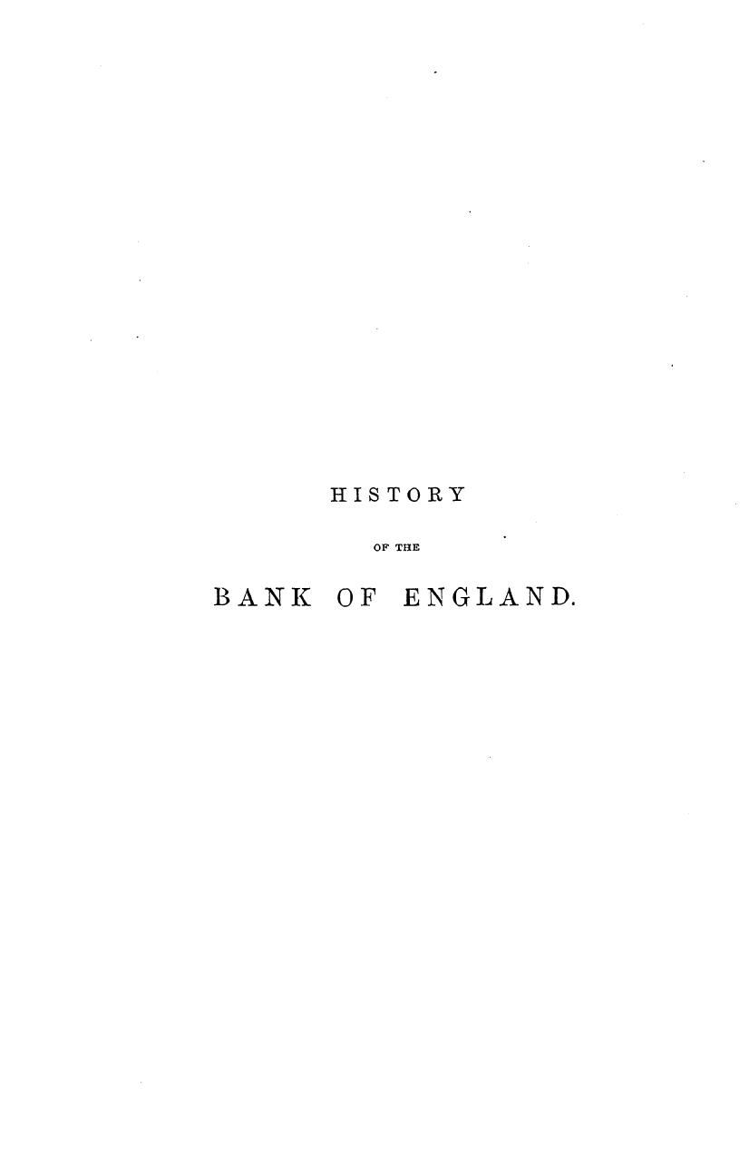 History of the bank of england, its times and traditions. vol. 2 by 1847