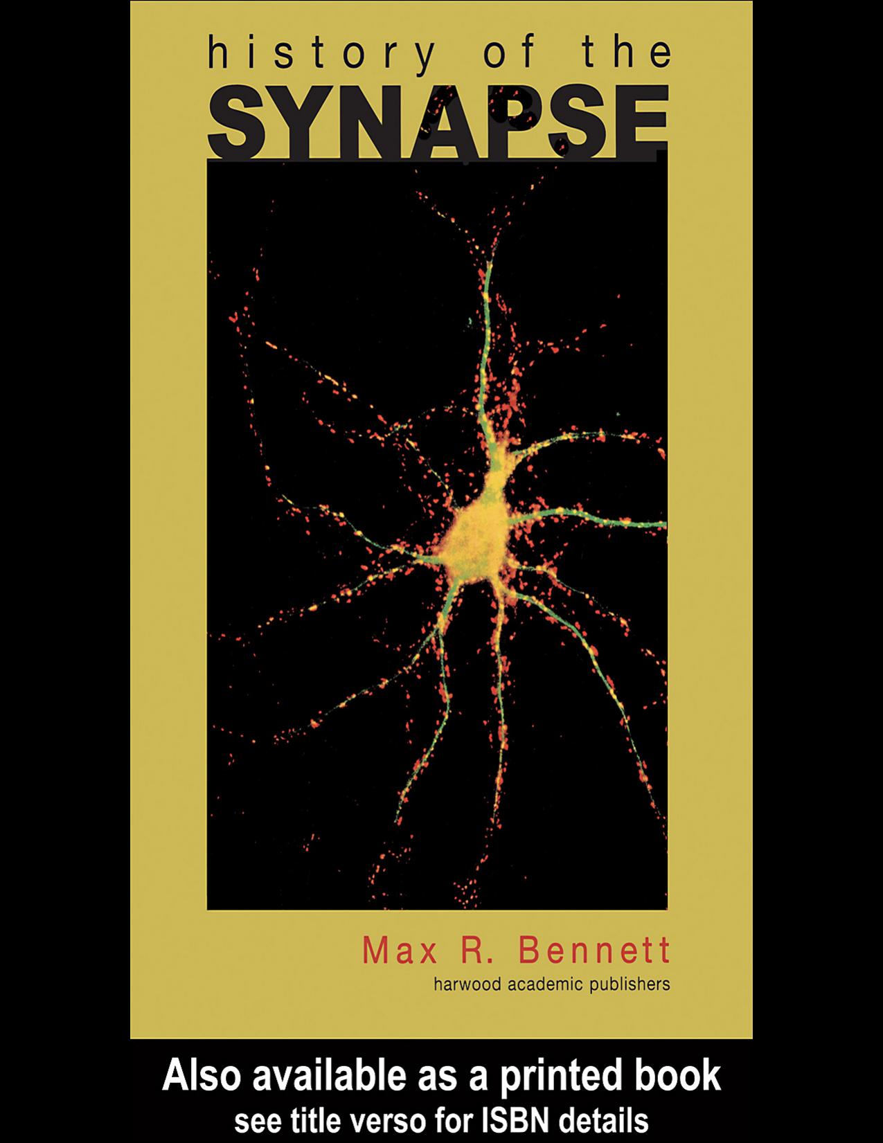 History of the synapse by Bennett M. R