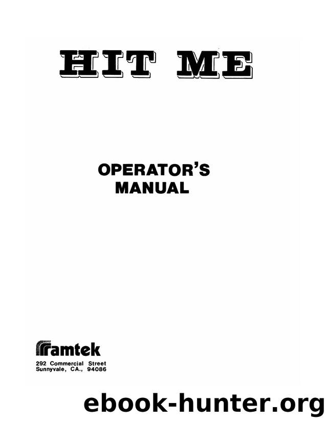 Hit Me, by Ramtek (1976) by Unknown