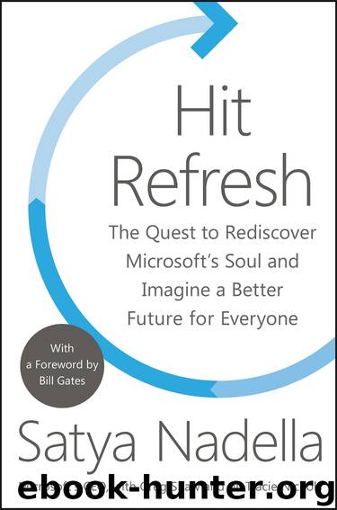 Hit Refresh by Satya Nadella